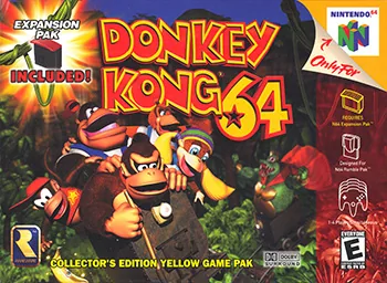 Box art for Donkey Kong 64